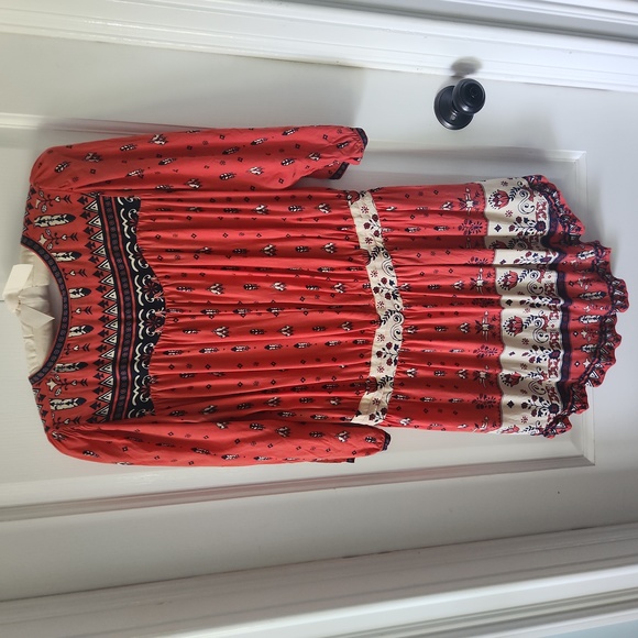 Spell & The Gypsy Desert Wanderer Play Dress Red XS - Picture 4 of 4